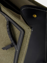 Balmain Khaki Green B-Army 42 Canvas Tote Bag