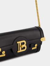 Balmain B-Buzz 23 Black Leather Clutch Bag