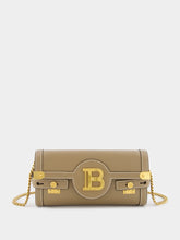 Balmain Beige B-Buzz 23 Clutch Bag