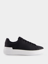 Balmain Black B-Court Calfskin Sneakers
