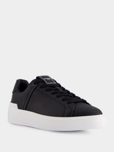 Balmain Black B-Court Calfskin Sneakers