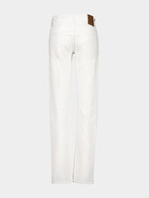 Tom Ford White Straight-Fit Selvedge Denim Jeans