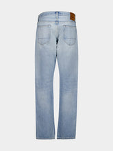 Tom Ford Pale Blue Straight-Leg Denim Jeans