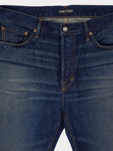 Tom Ford Authentic Selvedge Standard Fit Denim in Blue
