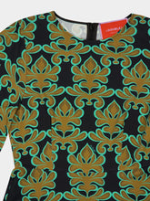 La DoubleJ Sorella Long-Sleeve Printed Midi Dress