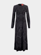 La DoubleJ Black Long-Sleeve Swing Dress