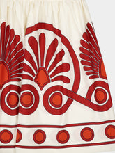 La DoubleJ Medallion Placée Cream Artemis Dress