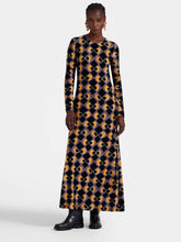 La DoubleJ Black Velvet Swank Long-Sleeve Dress