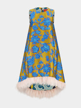 La DoubleJ Gold & Blue La Scala High Dress