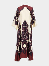 La DoubleJ Corsini Placée Cream Silk Twill Magnifico Dress