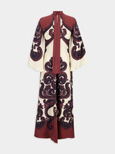 La DoubleJ Corsini Placée Cream Silk Twill Magnifico Dress