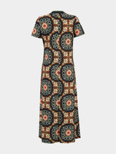 La DoubleJ Ballata Print Cotton Midi Dress