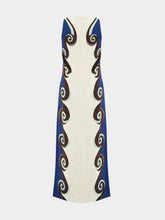 La DoubleJ Racer Placed Long Dress