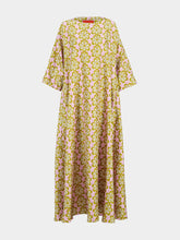La DoubleJ Caper Silk Maxi Muumuu Dress