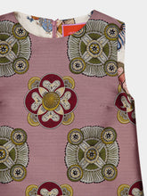 La DoubleJ Dusty Pink Nucleus Jacquard Column Dress