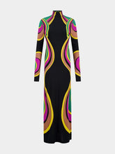 La DoubleJ Black Halle Maxi Dress