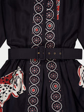 La DoubleJ Gattopardo Placée Black Athena Dress