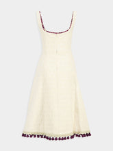 La DoubleJ Creamy Jacquard Sophia Midi Dress