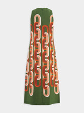 La DoubleJ Prometheus Placée Camouflage Racer Midi Dress