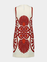 La DoubleJ Medallion Placée Cream Stretch Tunic