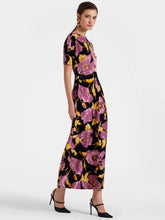 La DoubleJ Angelica Black Velvet Stretch Dress