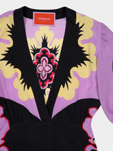 La DoubleJ Marlene Silk Palazzo Placée Maxi Dress