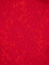 Peony Red Satin Peplum Midi Dress | PDP - Fashion Clinic