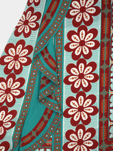 La DoubleJ Pagoda Placée Rust Crepe de Chine Dress