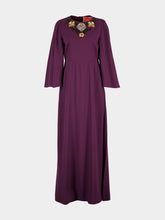 La DoubleJ Sorella Maxi Dress with Embroidered Neckline