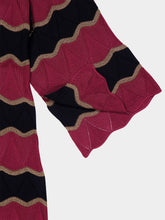 La DoubleJ Burgundy Hang Ten Knit Kaftan