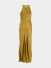 Blazé Milano Dijon Skyros Satin Maxi Dress