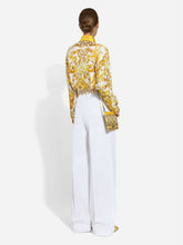 Dolce & Gabbana Majolica Print Silk Twill Shirt