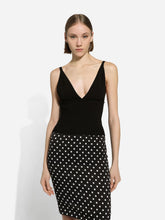 Dolce & Gabbana Black Viscose-Knit Vest Top