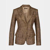 TOM FORD Gilded Tweed Single-Breasted Blazer | Article - Fashion Clinic