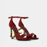 DOLCE & GABBANA Baroque Crocodile-Print Sandals | Article - Fashion Clinic