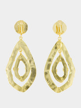 Sylvia Toledano Ava Gold Earrings with Multicolour Stones