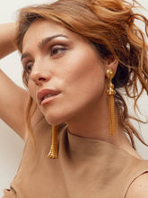 Sylvia Toledano Gold Gio Tassel Earrings