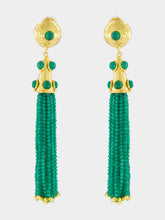 Sylvia Toledano Emerald Gio Pendant Earrings