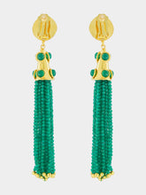 Sylvia Toledano Emerald Gio Pendant Earrings
