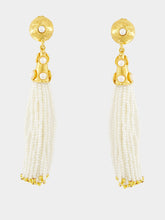 Sylvia Toledano Gold Gio Earrings with Pearls