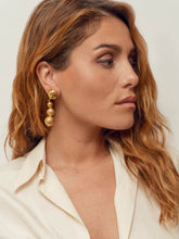 Sylvia Toledano Gold Sand Bubble Earrings