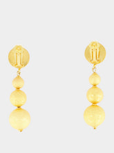 Sylvia Toledano Gold Sand Bubble Earrings