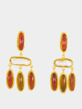 Sylvia Toledano Grace Jasper and Pearl Drop Earrings
