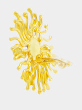 Sylvia Toledano Gold Sunshine Earrings with Yellow Onyx