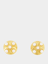 Sylvia Toledano Gold Theodora Earrings with Pearls