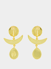 Sylvia Toledano Sunset Earrings with Yellow Onyx and Golden Jasper