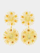 Sylvia Toledano Orange Sunshine Carnelian Earrings