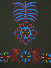 Paula Ebad Duffel Bag Embroidered Sleeveless Maxi Dress