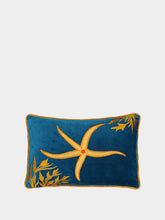 Les Ottomans Embroidered Starfish Cushion