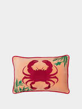 Les Ottomans Velvet Crab Cushion